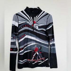 Krimson Klover skier design top xtra small